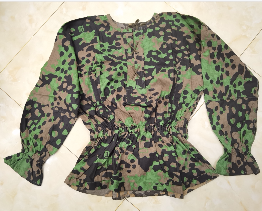 悬铃目三型罩衣 德军精英迷彩罩衫 m40 型迷彩罩衣,另外有42罩衣