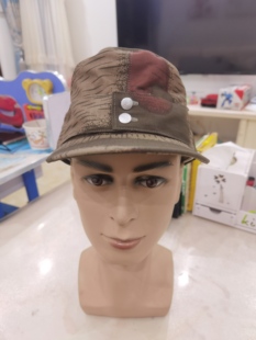 茶水迷彩M43野战帽 国防沼泽迷彩山地帽【短帽檐】