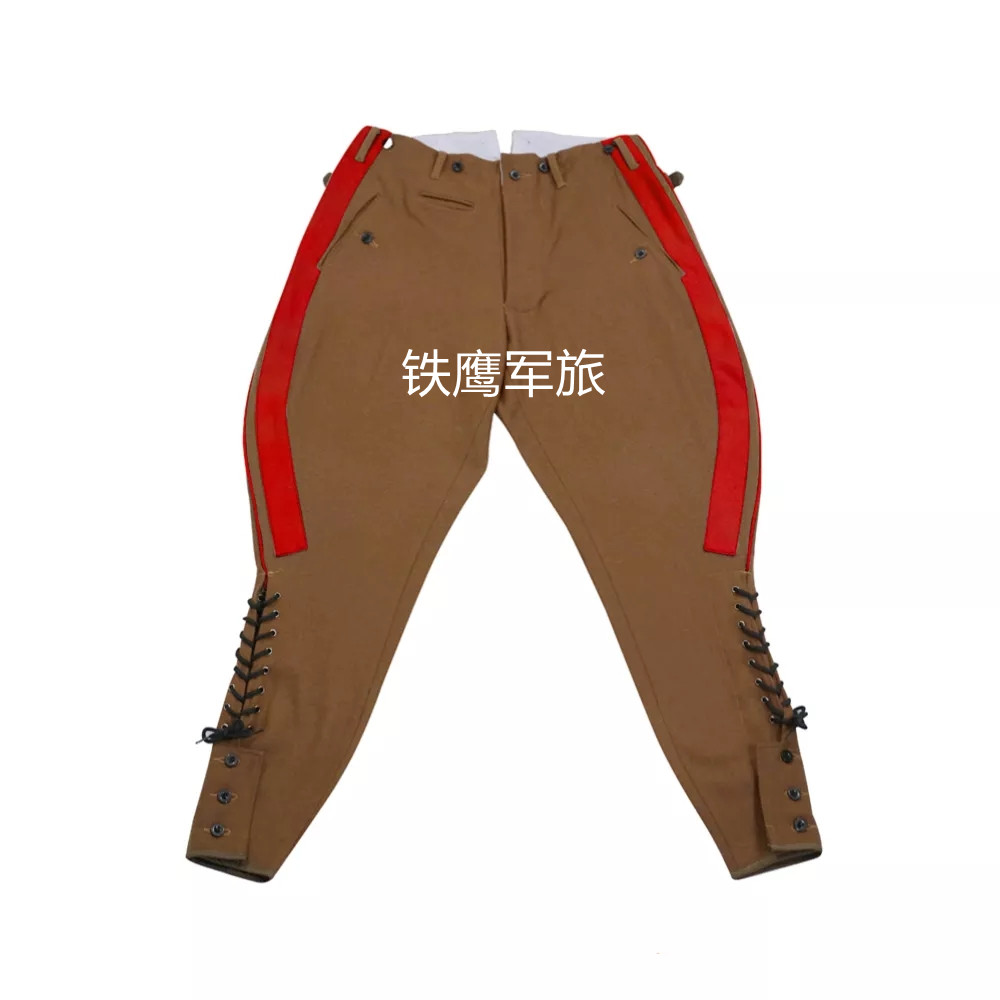 〔高级定制〕德国将关政务中心棕色羊毛马裤