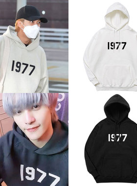 NCT威神刘扬扬防弹少年团金南俊同款卫衣服加绒薄套头连帽衫秋冬