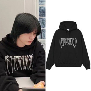 txt崔杋圭同款卫衣服印花套头连帽衫ins风加绒厚薄款秋冬季男女装