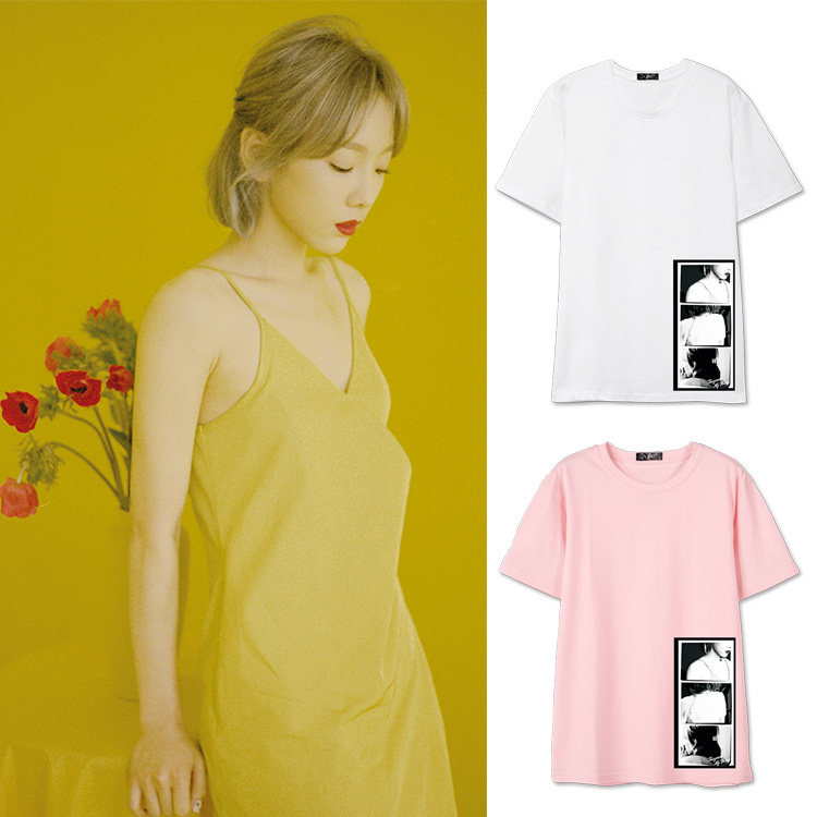 少女时代金泰妍专辑MY VOICE周边同款短袖T恤学生男女情侣春夏装|msdalam kategori Butik wanita / wanita, baju-T - dari Buy2taobao.com untuk memberikan perkhidmatan ejen Taobao profesional membeli