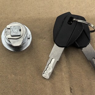 包邮摩托车尾箱锁芯 不锈钢 铝合金尾箱锁芯
