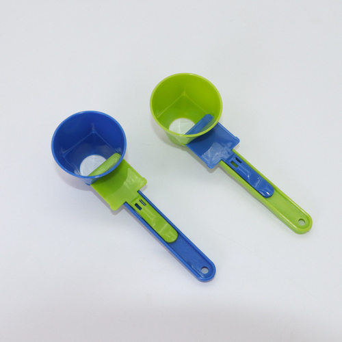 跨境新品Mess Free Measuring Funnel创意蛋白粉滑动勺咖啡防漏勺
