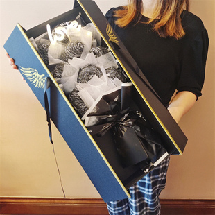 创意搞怪钢丝球仿真花小香风花束成品送老公闺蜜男生男友生日礼物