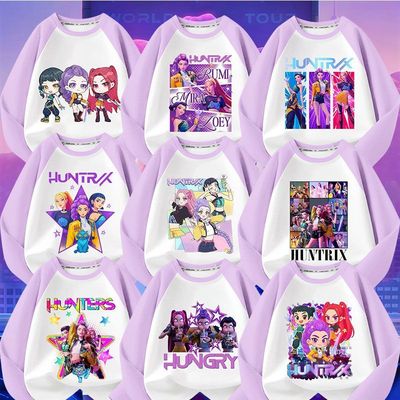 Kpop猎魔女团女童长袖t