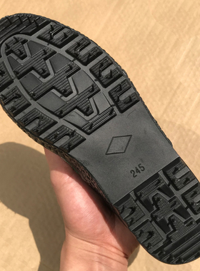 老式胶鞋 橡胶厚底耐磨帆布鞋户外劳保运动工作鞋防滑绿色训练鞋