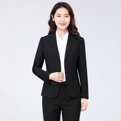 职瘦业女装新款春秋季时韩版修作身显羊毛西尚服套装女士801-803-