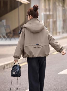 羽绒服女2025冬款时尚韩版宽松休闲气白鸭绒外洋套HE9新98HE99850