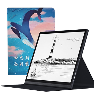 适用于华为MatepadPaper墨水屏平板保护套2022新款全包软壳折叠彩绘皮套