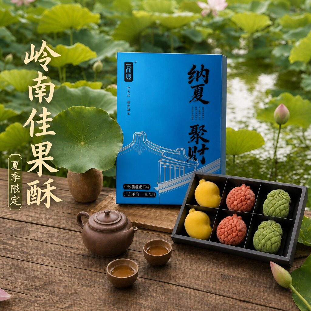 一品粤抹荔枝酥凤梨酥夏季限定