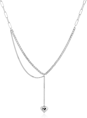 项链女配饰ins爱心吊坠