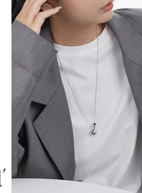 高级感小众设计小酒壶吊坠项链女
