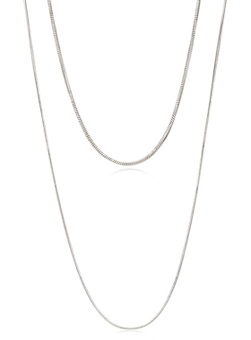 高级感双层叠戴长款毛衣链女秋冬小众气质毛衣链轻奢时尚百搭项链