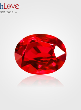 WithLove 天然红宝石有烧鸽血红莫桑比克裸石GRS GUILD
