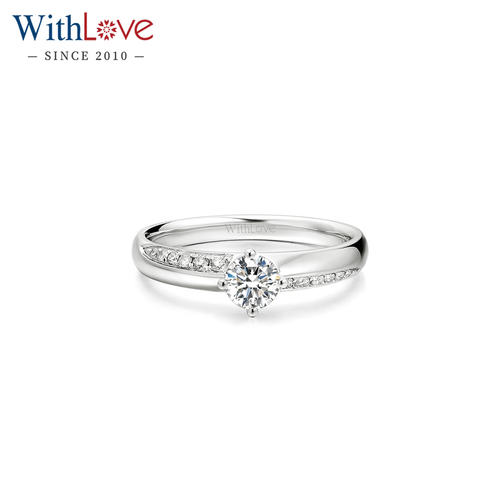 WithLove群镶钻石戒指