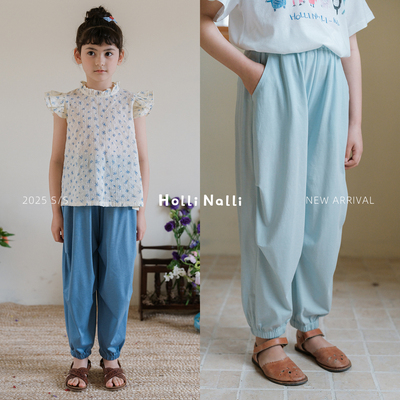 欧利娜利酷暑超薄降落伞防蚊裤