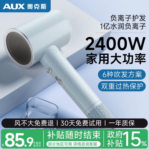 【政府补贴】奥克斯家用吹风机
