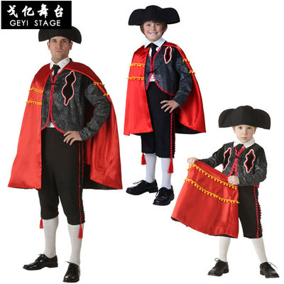 cos西班牙斗牛士万圣节舞台表演
