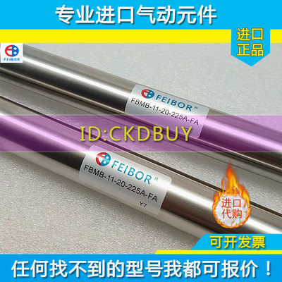 飞百FEIBOR迷你气缸FBMB-11-20/25/32/40-25-50-100-300-A-N/E-FA
