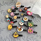 韩国AZNAVOUR GRAIN BEAUTE可爱花朵小鸟发夹边夹鸭嘴夹刘海夹