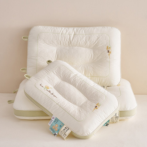 全棉亲子家用护颈枕儿童成人助眠