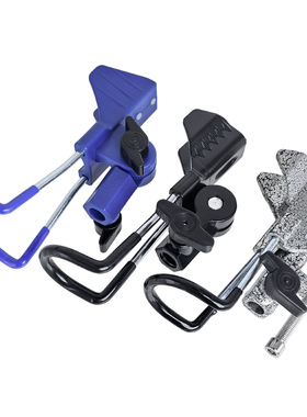 海竿支架配件 筏竿U形竿架头手海炮台底座栏杆管夹DIY维修零部件