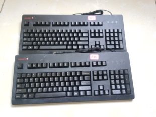 二手樱桃MX 3000 USB G80-3494LYCUS-2 红轴 7成新孤品实图
