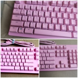 雷蛇猎魂光蛛RZ03-0252键帽平衡杆龙豆等雷蛇键盘键帽拆机 单价