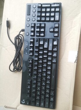 二手罗技键盘G810 机械键盘 游戏键盘 欧姆龙轴 RGB灯光