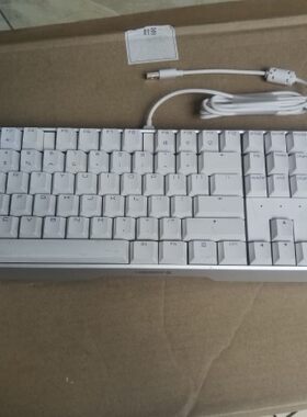 二手樱桃谷 MX 3.0S  RGB G80-3874 机械键盘 透明红轴