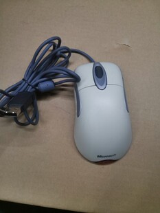本IO1.1 二手原装 版 X800 游戏鼠标 微软鼠标红光鲨X08