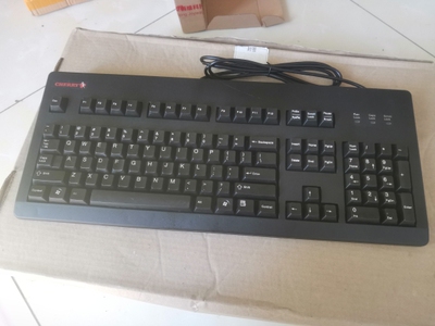 二手樱桃MX 3000 USB G80-3494LYCES-2机械键盘 红轴 按键全触发