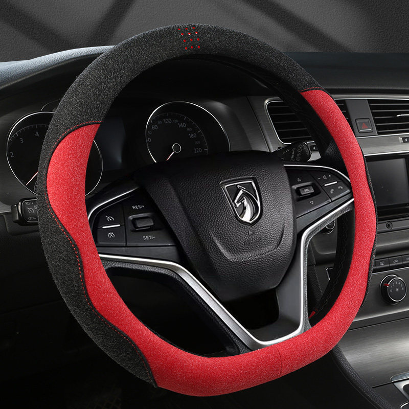 宝骏翻毛皮防滑把套