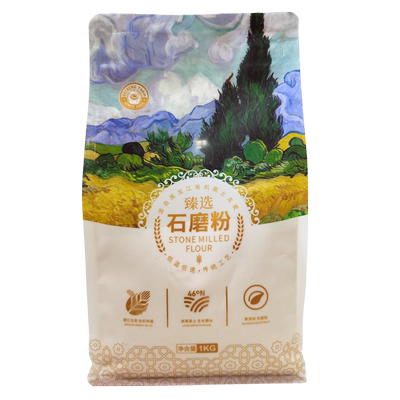 北大荒有机石磨面粉1kg