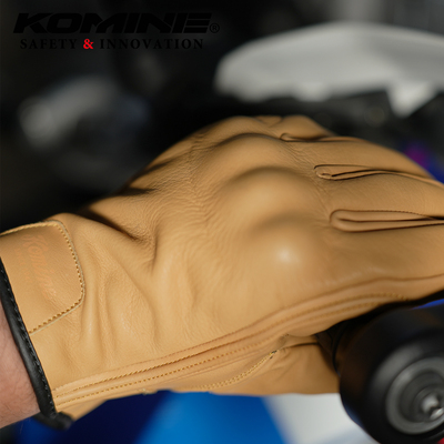 KOMINE全牛皮四季摩托手套GK-862