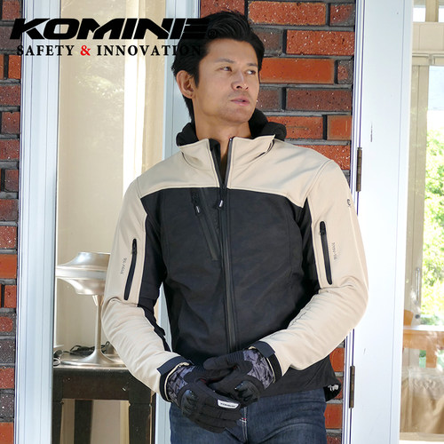 KOMINE秋冬摩托车休闲防水骑行服
