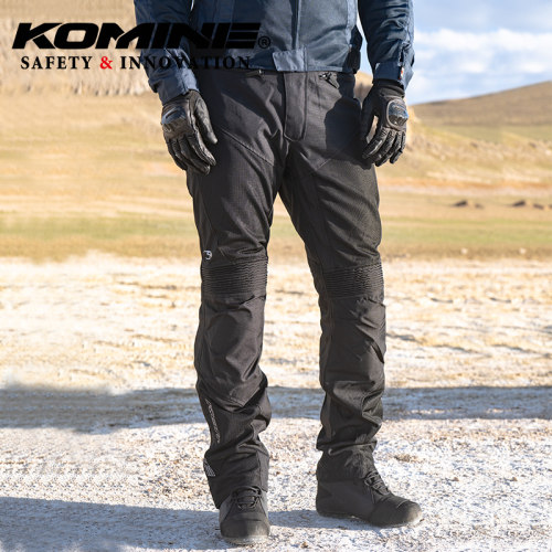 komine夏季摩托车CE2网眼骑行裤