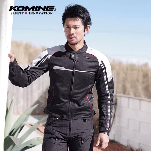 日本komine春夏秋摩托夜视骑行服