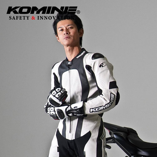 komine摩托车钛合金赛级手套春夏
