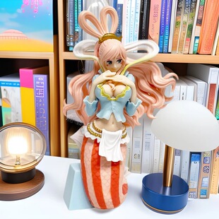 海贼王 白星公主 人鱼公主 手捧路飞 POP 手办 摆件 模型