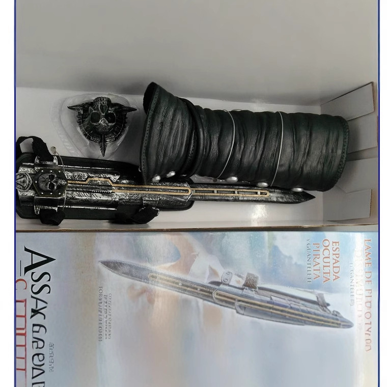 刺客信条4 黑旗 爱德华COSPLAY武器道具 1:1 袖中箭 袖剑刃可