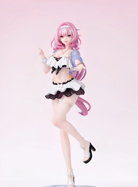 崩坏3 爱莉希雅手办 夏日妖精小姐二次元手办模型摆件