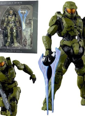 千值练光环5士官长HALO 光晕无限1/12可动模型人偶手办彩盒