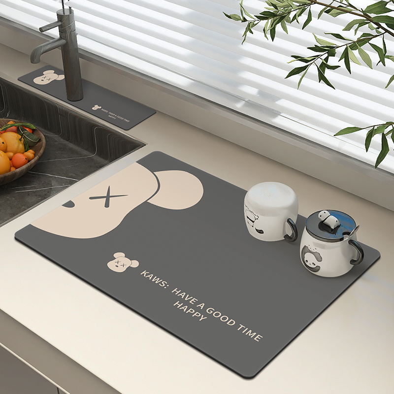 台面沥水垫吸水速干垫子