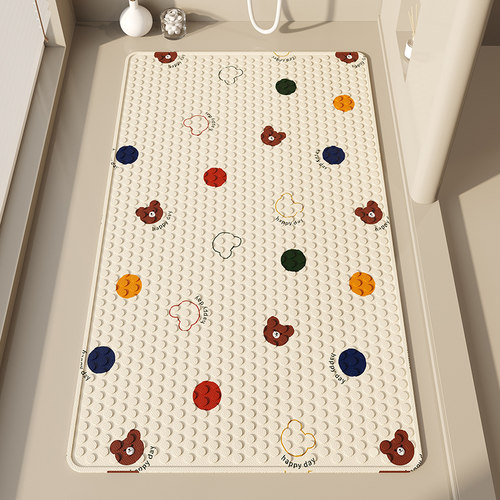 2025新品浴室防滑防水防摔地垫