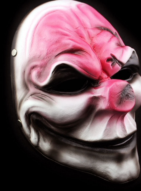 游戏收获日面具劫薪日2树脂脸谱角色扮演节日派对PAYDAY 2  MASK