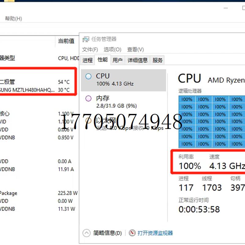 议价AMD EPYC/撕裂者casemore定制水冷,TDP 800W,abee现货议价