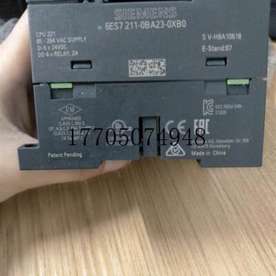 议价CPU221原装6ES7211-0BA23-0XB06ES7 211-0BA23现货议价