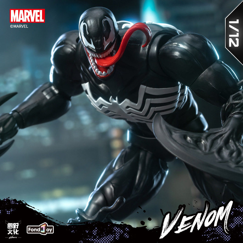 FondJoy泛乐毒液手办漫威拼装可动模型玩具摆件送男孩礼物批发